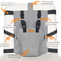 Silla de Bolsillo: Trona Viajera & Hogar