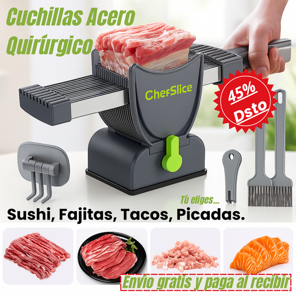 ChefSlice Gourmet™ 17 Cuchillas en Acero