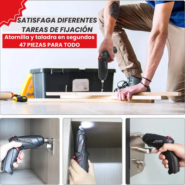 KitXpert 47 en 1: Potencia Portátil, Precisión Total