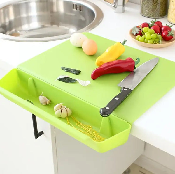 ChefBox™ – Tabla 2 en 1 con Bandeja Desmontable