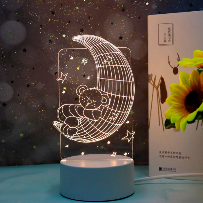 LAMPARA 3D MOOD LIGHT