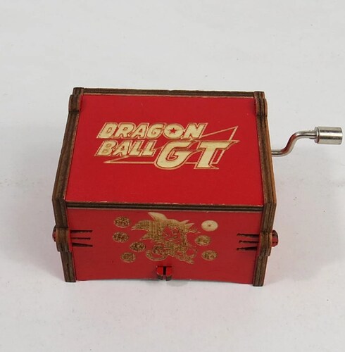 CAJA ARTESANAL MUSICAL DRAGON BALL