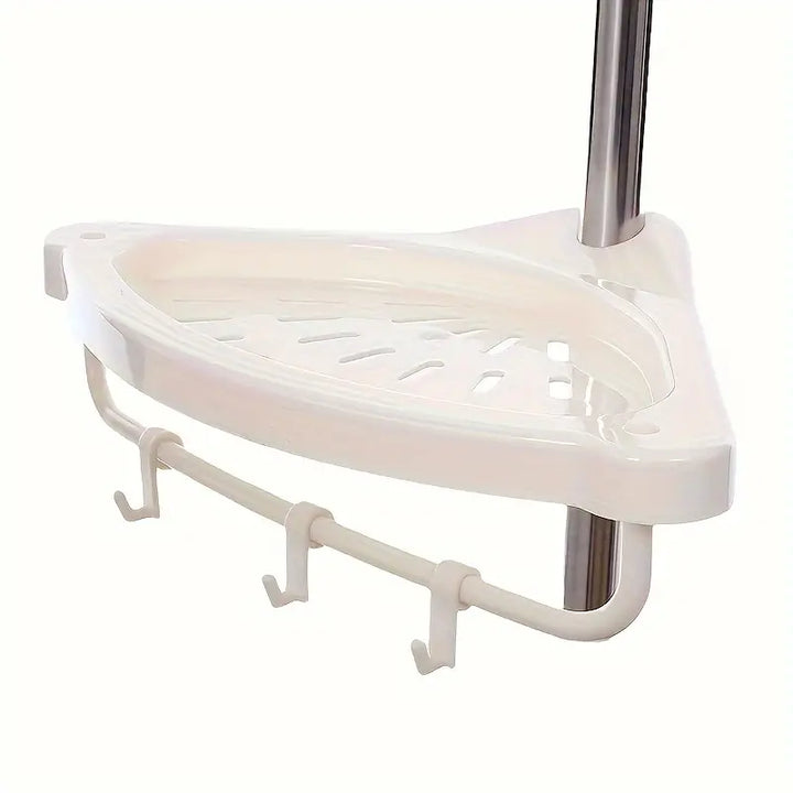 organizador esquinero inoxidable para baño