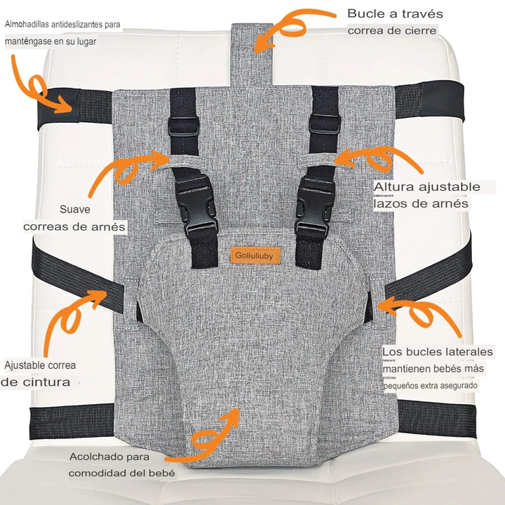 Silla de Bolsillo: Trona Viajera & Hogar
