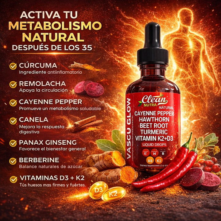 2x1 Gotas de Vitalidad CAYENNE®: Cuerpo activo, ligero y funcional