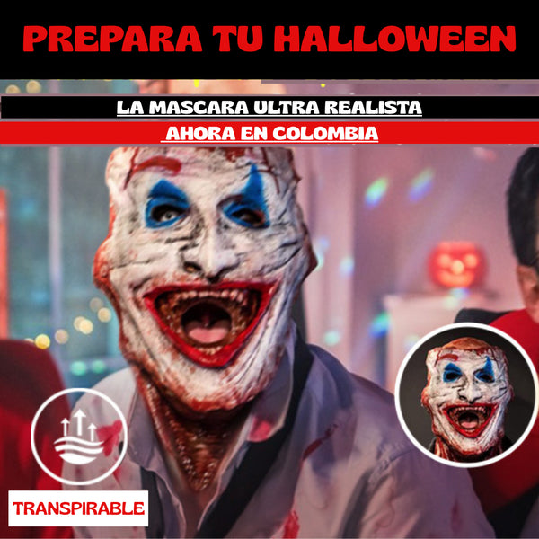 MASCARA JOKER ULTRA-REALISTA®️