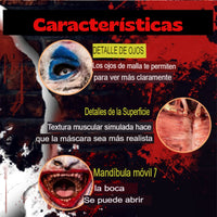 MASCARA JOKER ULTRA-REALISTA®️