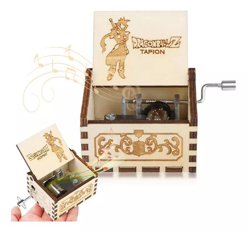 CAJA ARTESANAL MUSICAL DRAGON BALL