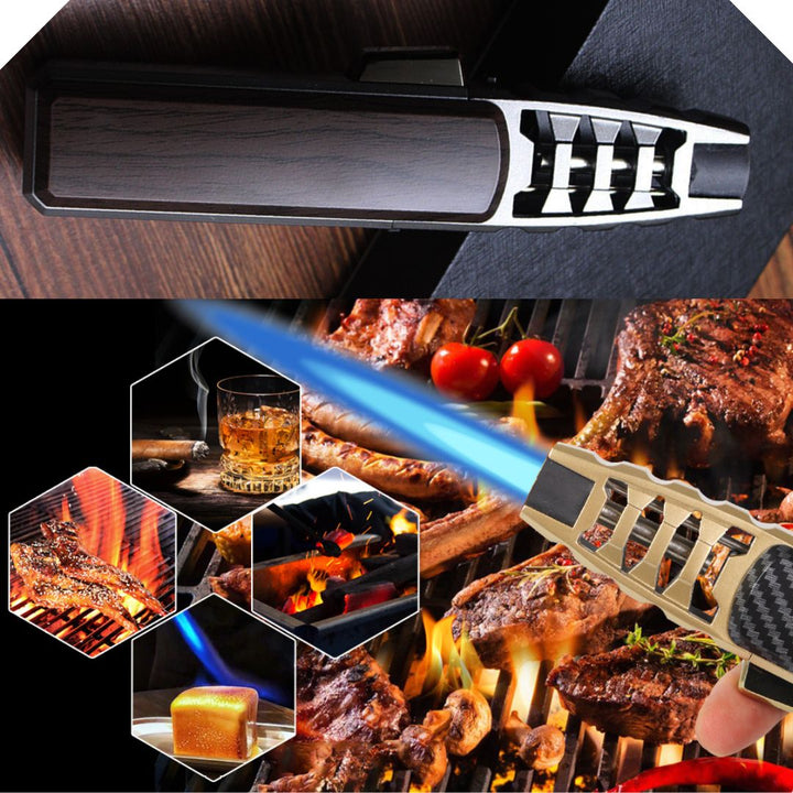 TorchFire Pro-X: Soplete Ajustable con Bloqueo Anti-Accidental