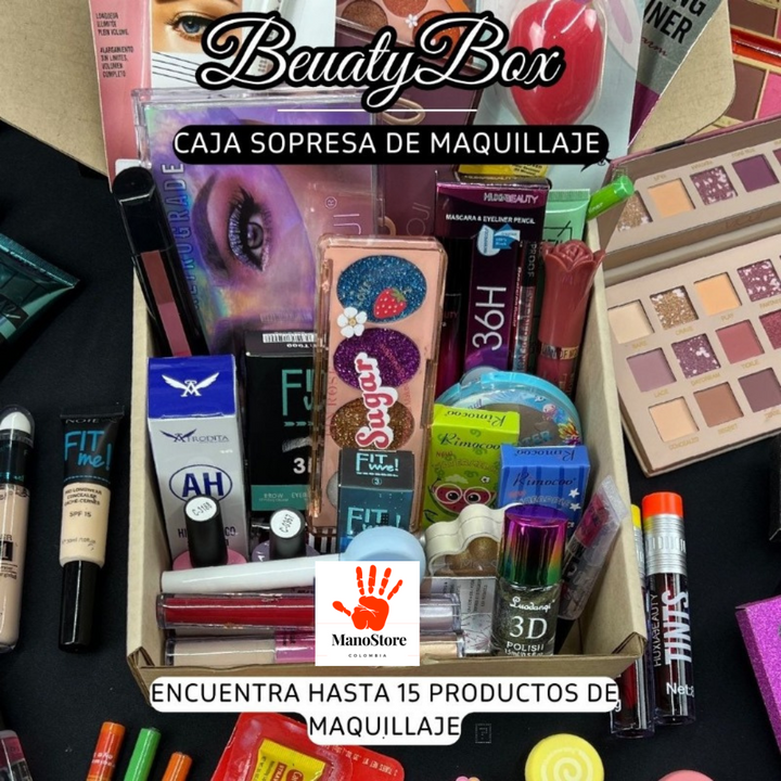 CAJA REINA DE MAQUILLAJE 2.000 REFERENCIAS ❤