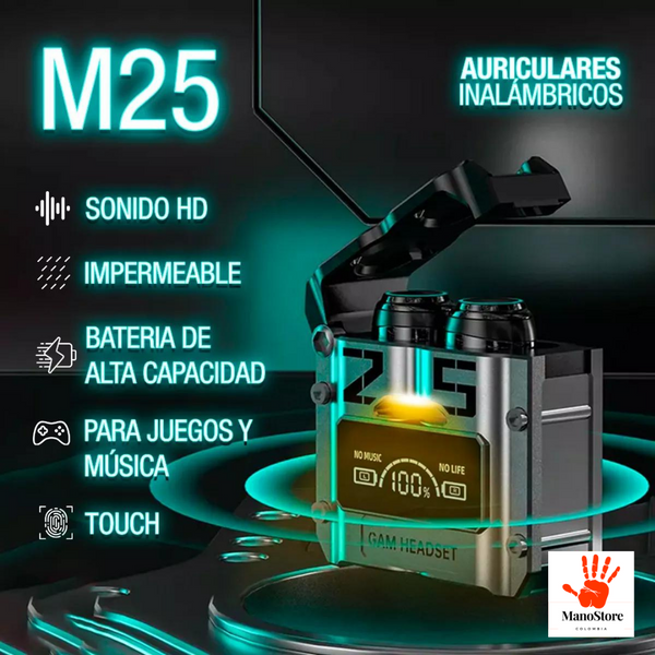 AUDIFONOS KING INDESTRUCTIBLES M25