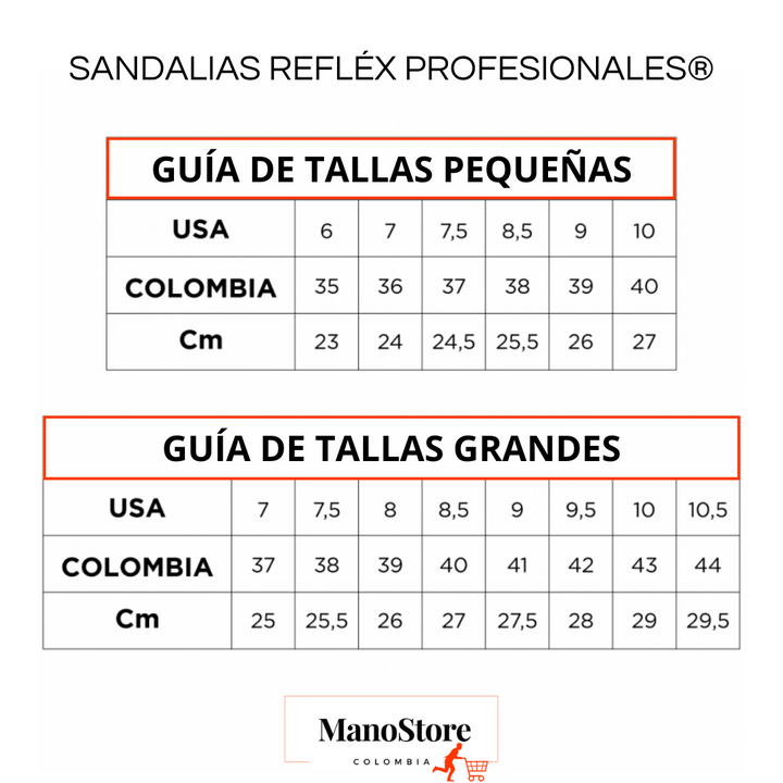 SANDALIAS REFLÉX PROFESIONALES®︎