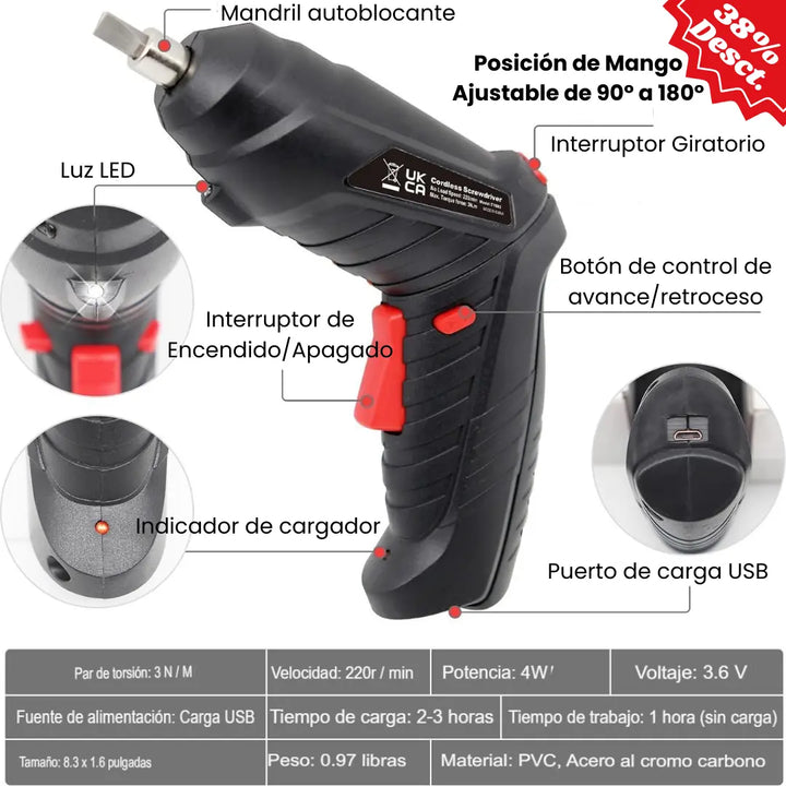 KitXpert 47 en 1: Potencia Portátil, Precisión Total