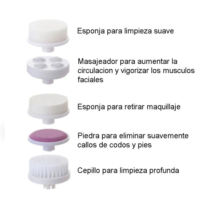 ¡PRODUCTO NOVEDOSO! LIMPIADOR FACIAL 5 EN 1 "KIT SKINCARE"