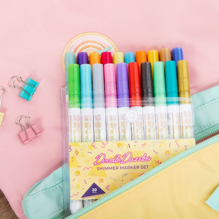 Marcadores Brillantes DoodleDazzles x 12 Unidades