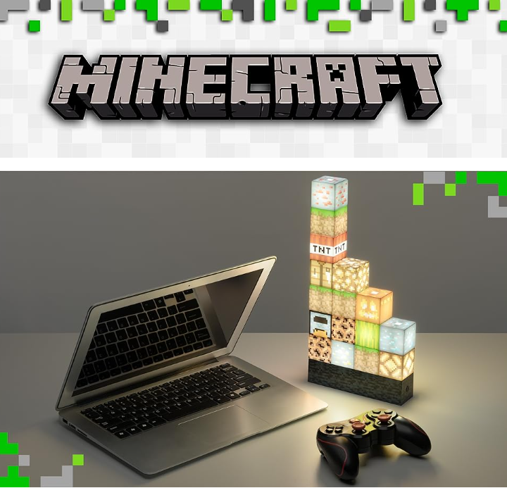 Lámpara Minecraft Edition🌟Colección