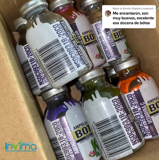 Botox Capilar Express: 12 Ampollas (Vida, Brillo y Fuerza)