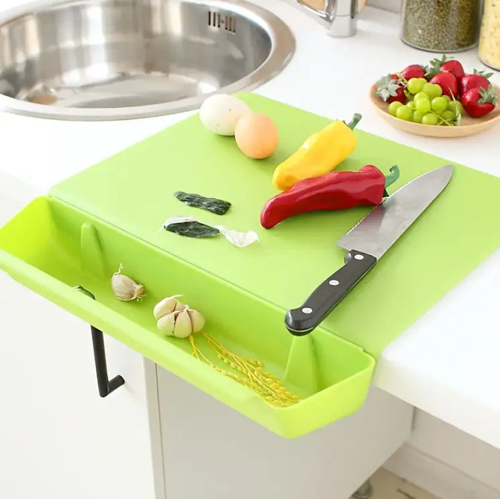 ChefBox™ – Tabla 2 en 1 con Bandeja Desmontable
